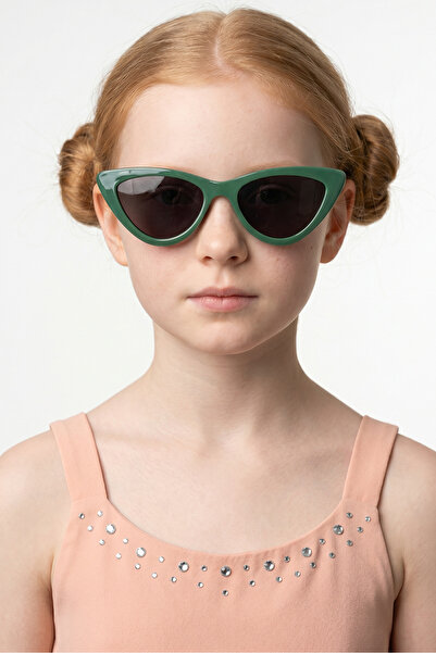 Bilge Karga Batt Green Black Girls' Sunglasses