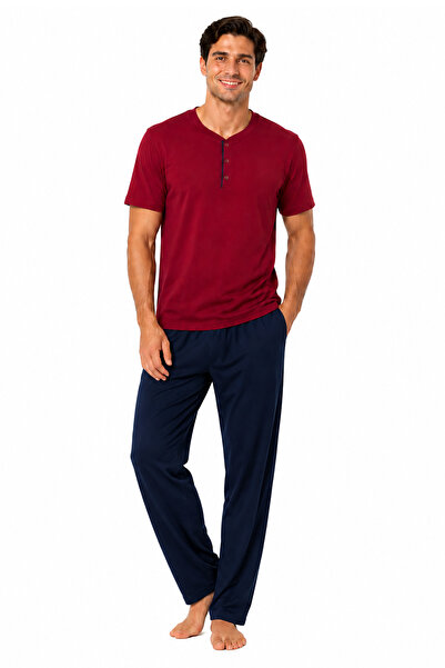 ÖZKAN underwear Özkan 1000-6-7-8 Men's 100% Cotton Single Jersey Front Placke...