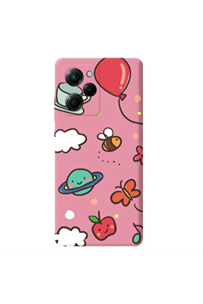 Other Xiaomi Poco X5 Pro cute little ones Pink Colored Silicone TPU Θήκη