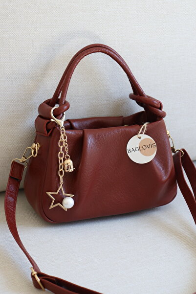BAGLOVİS Women's Cross Shoulder Bag with Star Accessories, Drawstring Daily H...