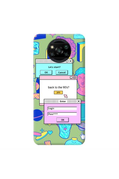 Other Xiaomi Poco X3 /X3 Pro Enter Login Light Green Colored Silicone TPU Θήκη