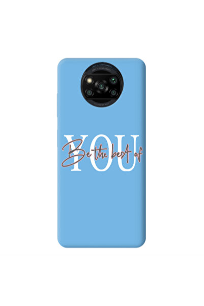 Other Xiaomi Poco X3 /X3 Pro Be the best of Blue Colored Silicone TPU Θήκη