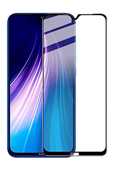 POWERTECH Tempered Glass 5D, Full Glue, Xiaomi Redmi Note 8T, μαύρο