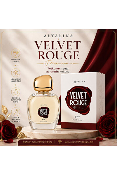 alyalina Velvet Rouge Premium 50 ml Kadın