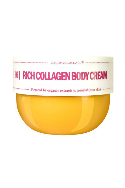 Bongamo Cremă de corp nutritivă cu colagen Bongamo, 200 ml