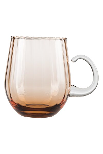 Paşabahçe Cup with Color Optics Cinnamon, Cup, 1 Pc