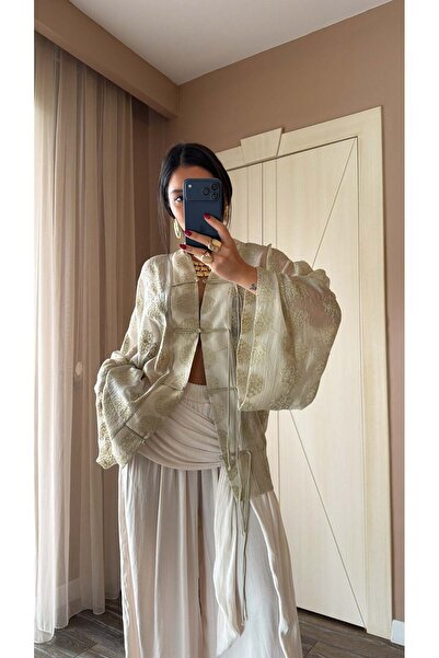 manoire Nakışlı Özel Tasarım Kimono