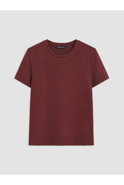 LC Waikiki تي شيرت نسائي من NEVAVM Farkily Soft Touch