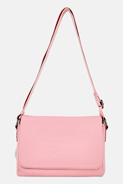 Reebok Women Brand Logo Cross Body Bag, Pink