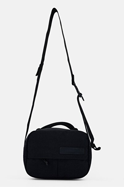 Puma Women Brand Logo Cross Body Bag, Black