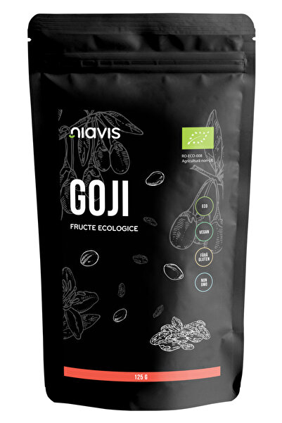 Niavis Fructe de Goji Ecologice/Bio 125g