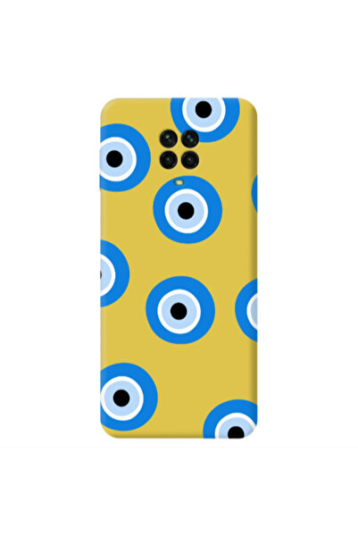 Other Xiaomi Redmi Note 9 Pro Evil eyes beads Yellow Colored Silicone TPU Θήκη