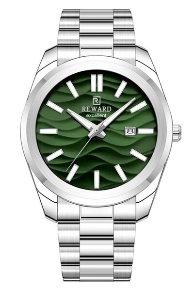 Reward Rd614066M Men's Wristwatch with Steel Strap