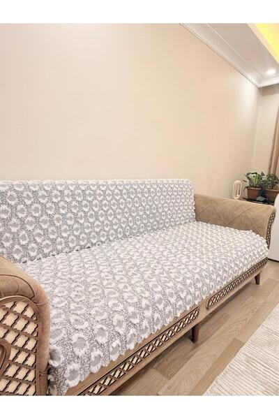 montanahome Luxury Beard Sofa Cover Non-Slip Sofa Bed Cover 170X210 Anthracite
