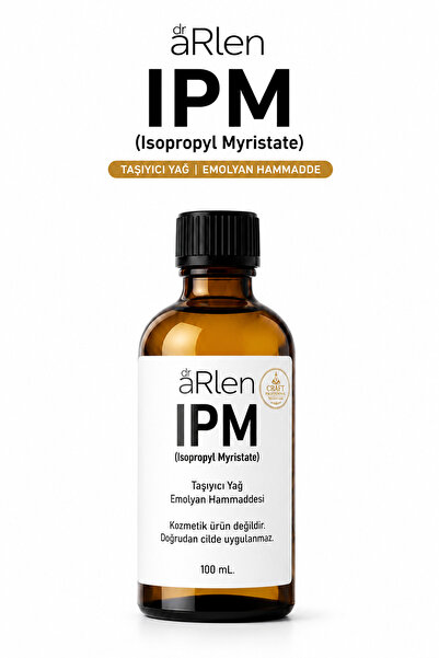 arlen IPM (İzo Propil Miristat / Isopropyl Myristate) 100 ml