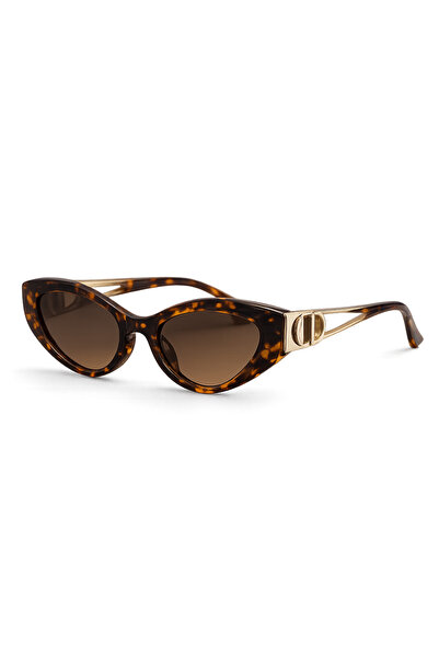 Generic Brand Leopard Pattern Brown Sunglasses