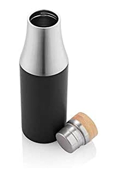 mug Rovatti Pola Breda Stainless Steel Water Bottle 560 ml (Black)