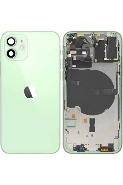 Apple Κάλυμμα μπαταρίας iPhone 12, με μεσαίο περίβλημα, πράσινο, ανταλλακτικό