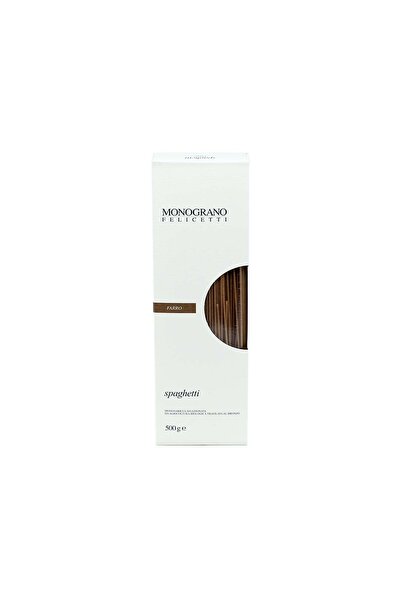 Monograno Felicetti Spaghetti Farro Paste Pachet 12 x 500g