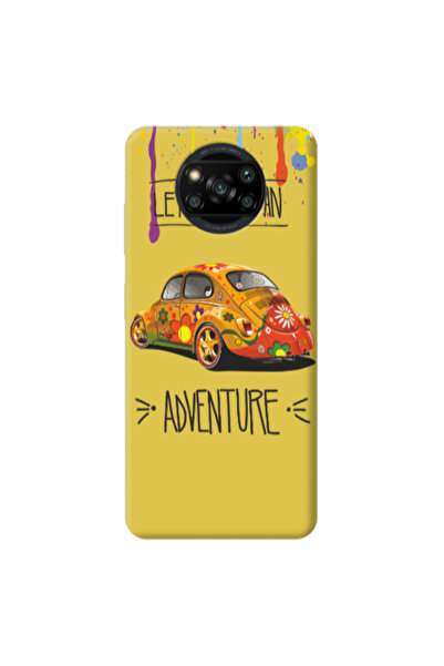 Other Xiaomi Poco X3 Pro Adventure Yellow Colored Silicone TPU Θήκη