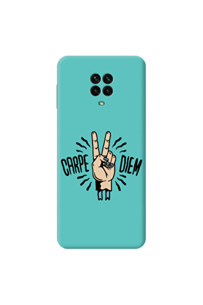 Other Xiaomi Redmi Note 9 Pro Carpe Two Diem Turquoise Colored Silicone TPU Θήκη