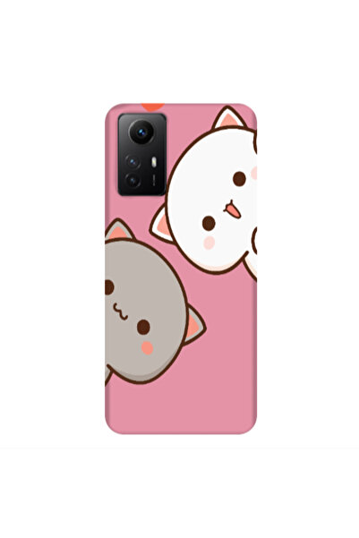 Other Xiaomi Redmi Note 12s We are here Pink Colored Silicone TPU Θήκη