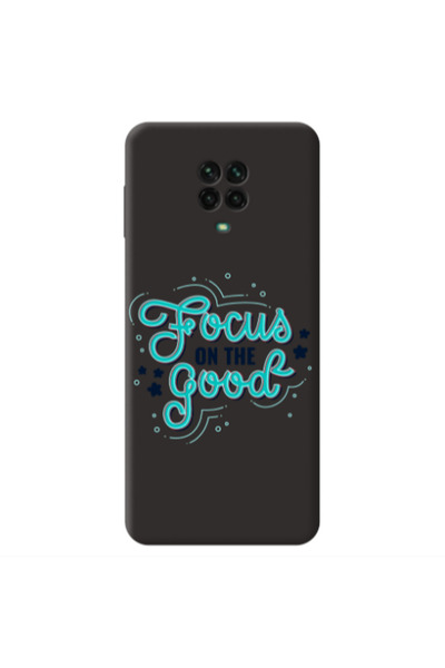 Other Xiaomi Redmi Note 9 Pro Focus On The Good Black Colored Silicone TPU Θήκη