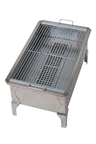 DFNOUTDOOR Paslanmaz 50'lik Mangal