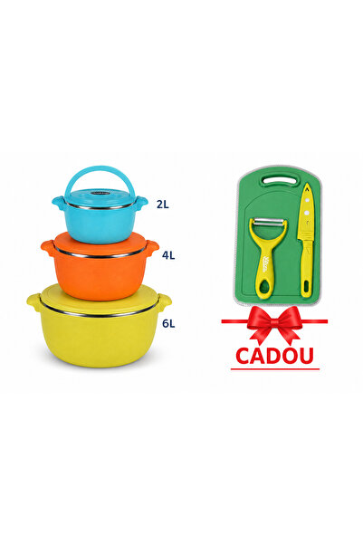 Art of Dinning by Heinner Heinner Pachet Promo Set 3 Caserole Termos Cooking ...