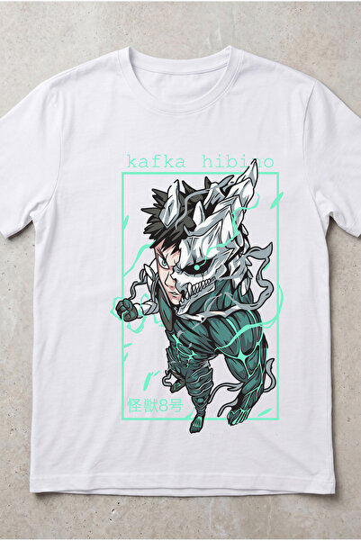 Silkensoul Kaiju No 8 Anime Printed Standard Cut Unisex Tshirt