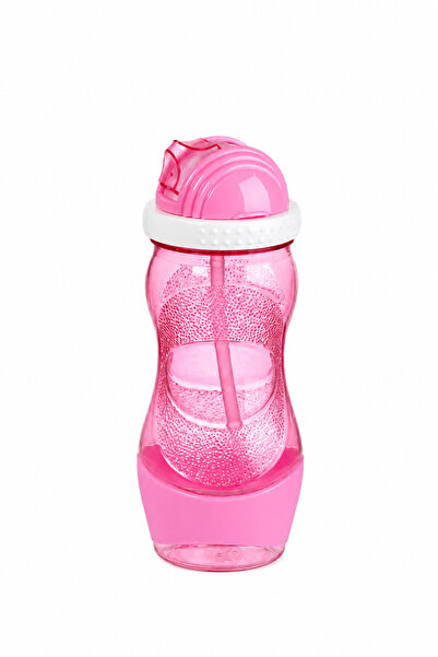 GENCHOME HOMEWARE زجاجة ماء عملية سعة 400 مل مع شفاطة قابلة للفتح |   قارورة ...