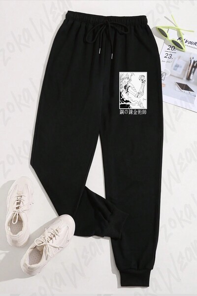 ZOKAWEAR Unisex Full Metal Alchemist Edward Elric (Mechanical Arm) Printed Sw...