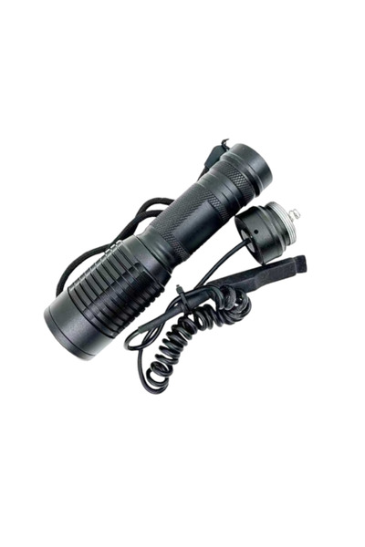 Tradesor Επαναφορτιζόμενος φακός LED - Q101B-T6 - 600012
