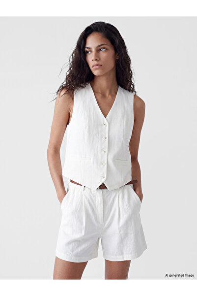 LC Waikiki Vizyon New Season V-Neck Women's Classic Vest