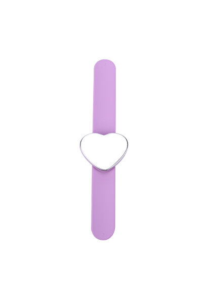 Choice4 Purple heart Magnetic Bracelet Silicone Wrist Band Strap Hair Clamps ...