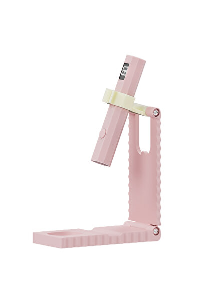 Choice1 Pink-1 Set Timerable UV LED Nail Lamp with Adjustable Bracket Base an...
