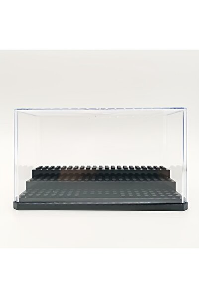 Choice1 black Building Block Model Display Box 3-Tier Acrylic Display Case Du...
