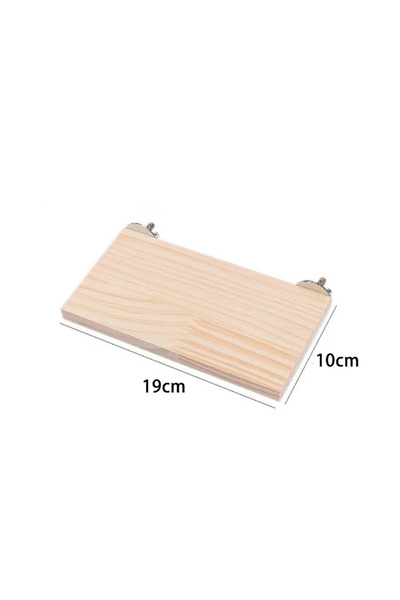 Choice L Pet Wood Jumping Platform Bird Toys Gerbils Mice Parrot Rack Hamster...