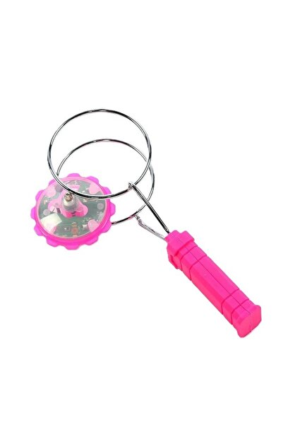 Rao Jucarie Interactiva, Titirez Magnetic, cu Led, 19.8 X 5 Cm, Roz
