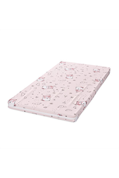 LORELLİ Saltea pat Classic, 60 x 120 x 6 cm, spuma elastica, Pink Ballerina Bear