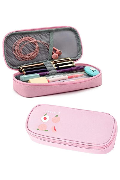 TAPIT Large Capacity Pencil Case, Cosmetic Bag, Large Capacity, Storage Bag W...