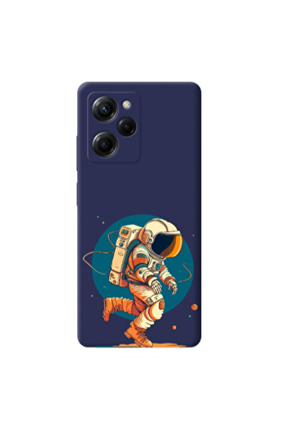 Other Xiaomi Poco X5 Pro Run Space Dark blue Colored Silicone TPU Θήκη