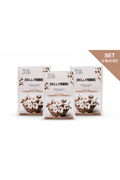 BELLAVOIX Plicuri Parfumate pentru Dulap și Sertare, Set 3 Bucăți x 21 g, Par...