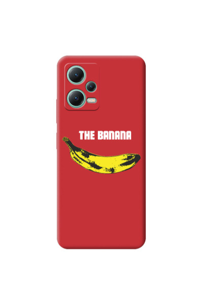Other Xiaomi Redmi Note 12 Pro 5G The banana Red Colored Silicone TPU Θήκη