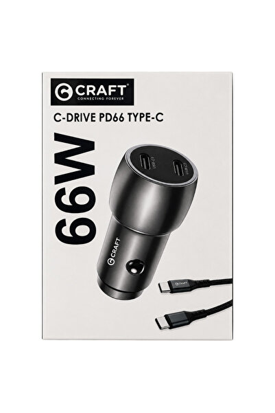 Craft C-Drive PD66 66W Fast Car Charger