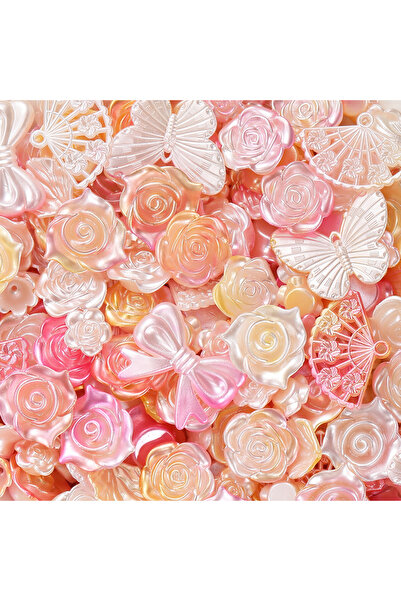 Choice1 ABS Color 05 30g/Lot ABS Color Mixed Beads Colorful Acrylic Spacer Lo...