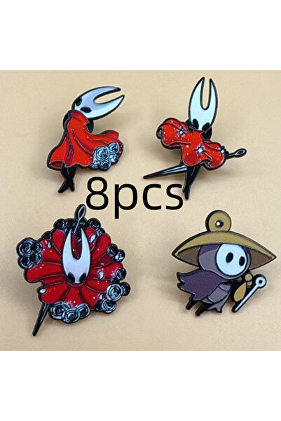 Choice BROWN 8pcs Brooch Enamel Pins Cartoon Anime Role Metal Brooch Backpack...