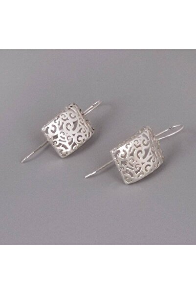 Choice1 Silver Fashion Geometric Hollow Pendant Earrings Fashionable Metal Si...