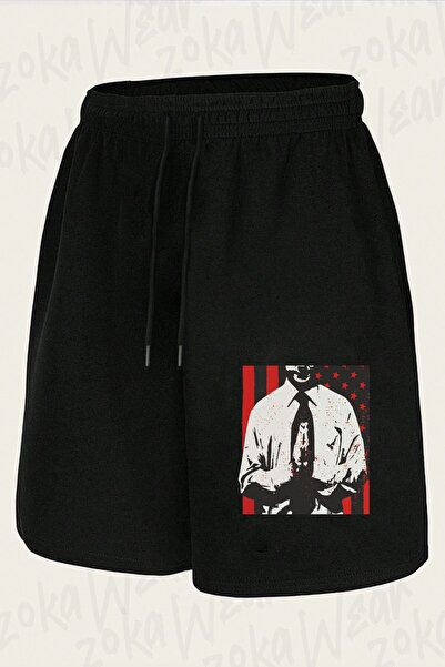 ZOKAWEAR شورت مطبوع بتصميم Bad Religion v2 للجنسين