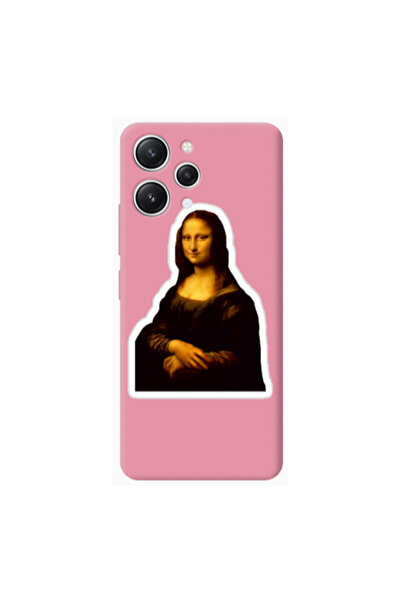 Other Xiaomi Redmi 12 Davinci Pink Colored Silicone TPU Θήκη